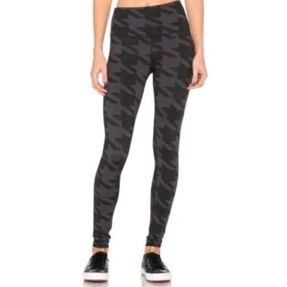 ALO Yoga High Waist Airbrush Houndstooth Legging Est. Size XS - Picture 1 of 9